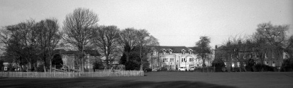 Menston Hall, pictured from the village park